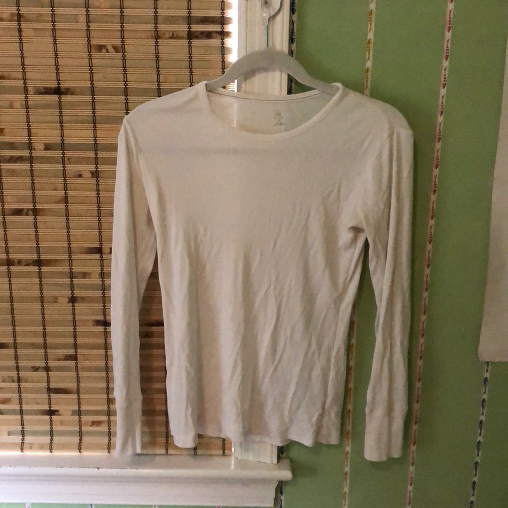 Classic White long sleeve T-shirt